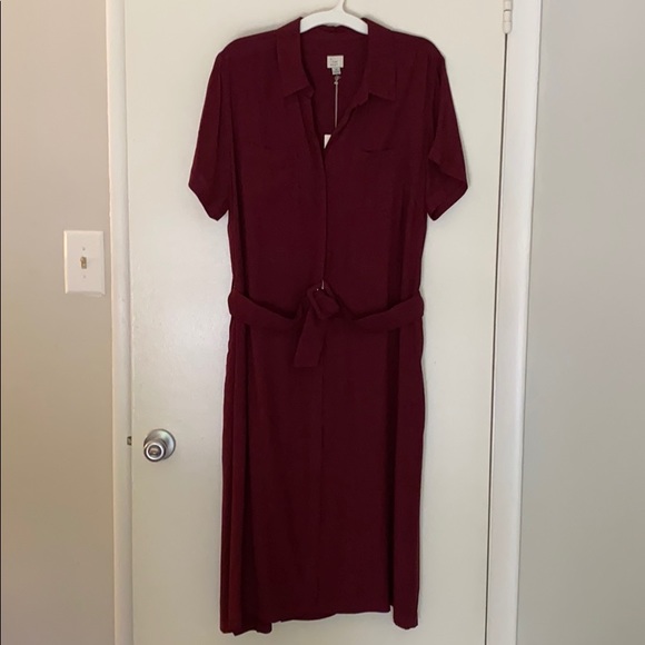 Burgundy dress - Picture 1 of 2